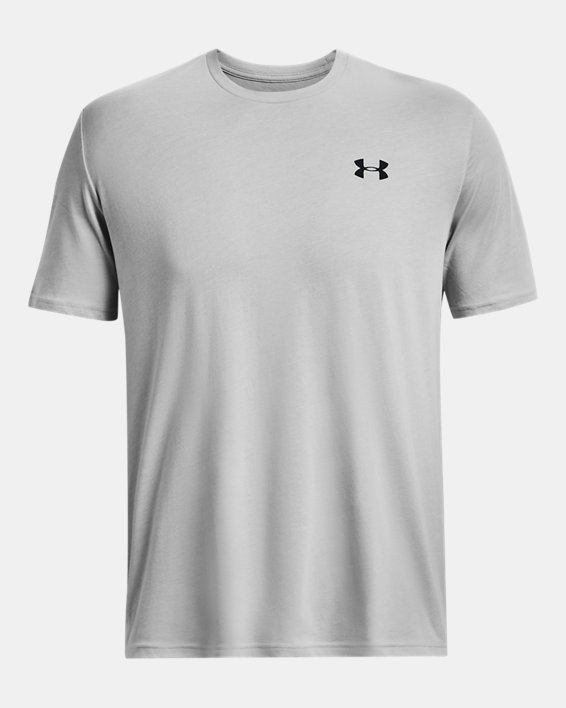 Men's UA Left Chest Lockup T-Shirt in Gray image number 4